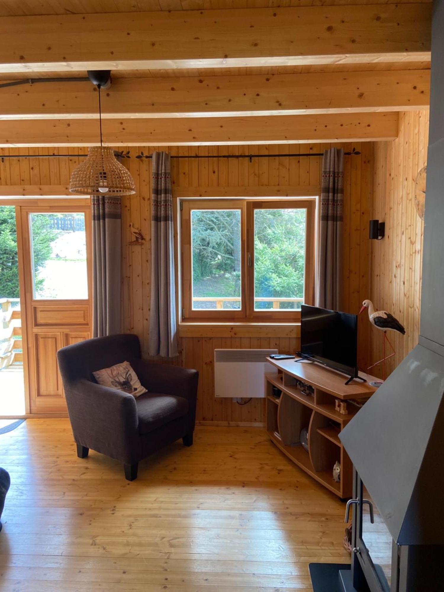 Chalet Authentique Au Calme, En Lisiere De Foret, Montagne, Sentiers 15Mn Gerardmer & Alsace "Chalet Mon Beau Sapin" Anould Екстер'єр фото